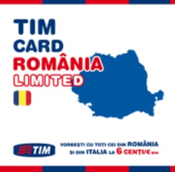 TIM SIM Card ROMANIA Limited